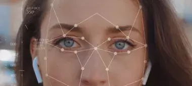 woman biometric face
